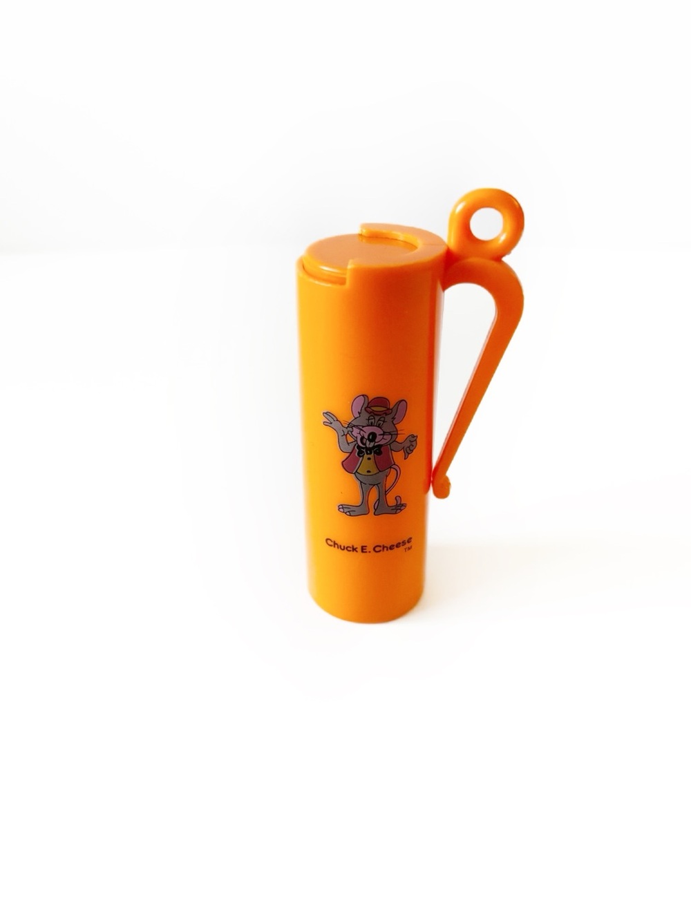 Vintage 90s Chuck E Cheese Token Dispenser Orange